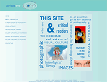 Tablet Screenshot of curious-eye.com